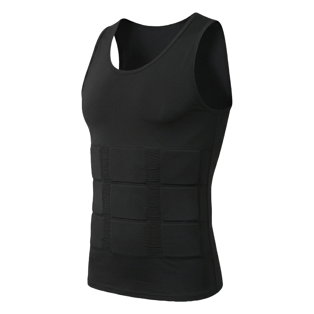 Key Kollections Men’s Compression Tank Top – Premium Slim Fit Shaping Undershirt