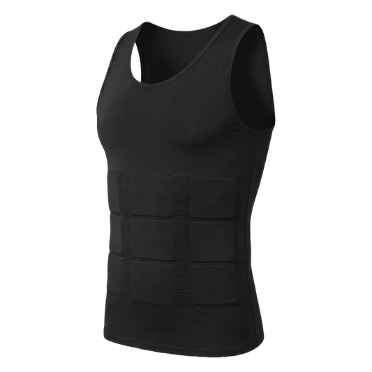 Key Kollections Men’s Compression Tank Top – Premium Slim Fit Shaping Undershirt