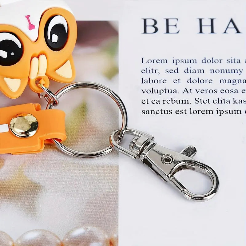 Keychain Making Kit 25PCS Keychain Clips Hooks and 25PCS Key Chain Rings Keychain Accessories, Lobster Claw Clasps for Crafts