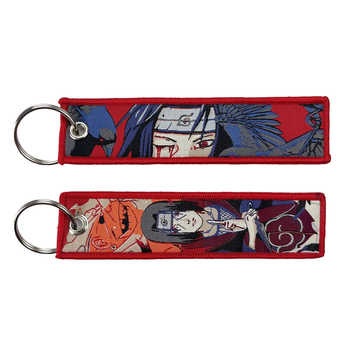 Classic Cartoon Keychain Anime Game Key Chain Accessories Keychains for Motorcycles and Cars Key Tag New Embroidery Key Fobs