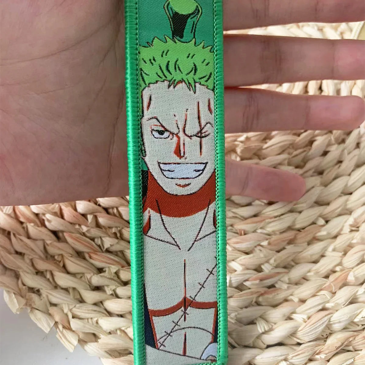 Anime Embroidery Jet Key Tag Comic Key chain Key Fobs Cartoon Keychains Accessories For Motorcycles Key ring wholesale Pendant