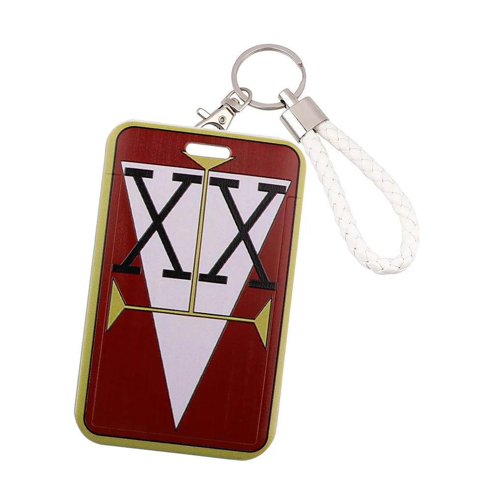 Keychain Anime Cool Key Tag Badge Holder ID Credit Card Pass Hang Rope Lariat Keys Accessories Gifts