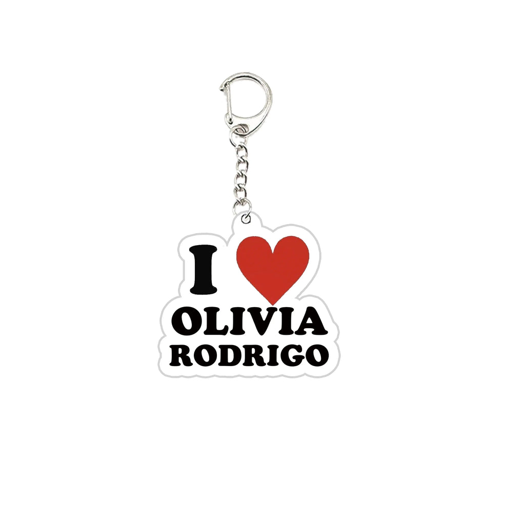 Popular Singer Key Chain Key Ring Keychain for Accessories Bag Acrylic Funny Pendant Keyring  Chains Jewelry Fans Gifts