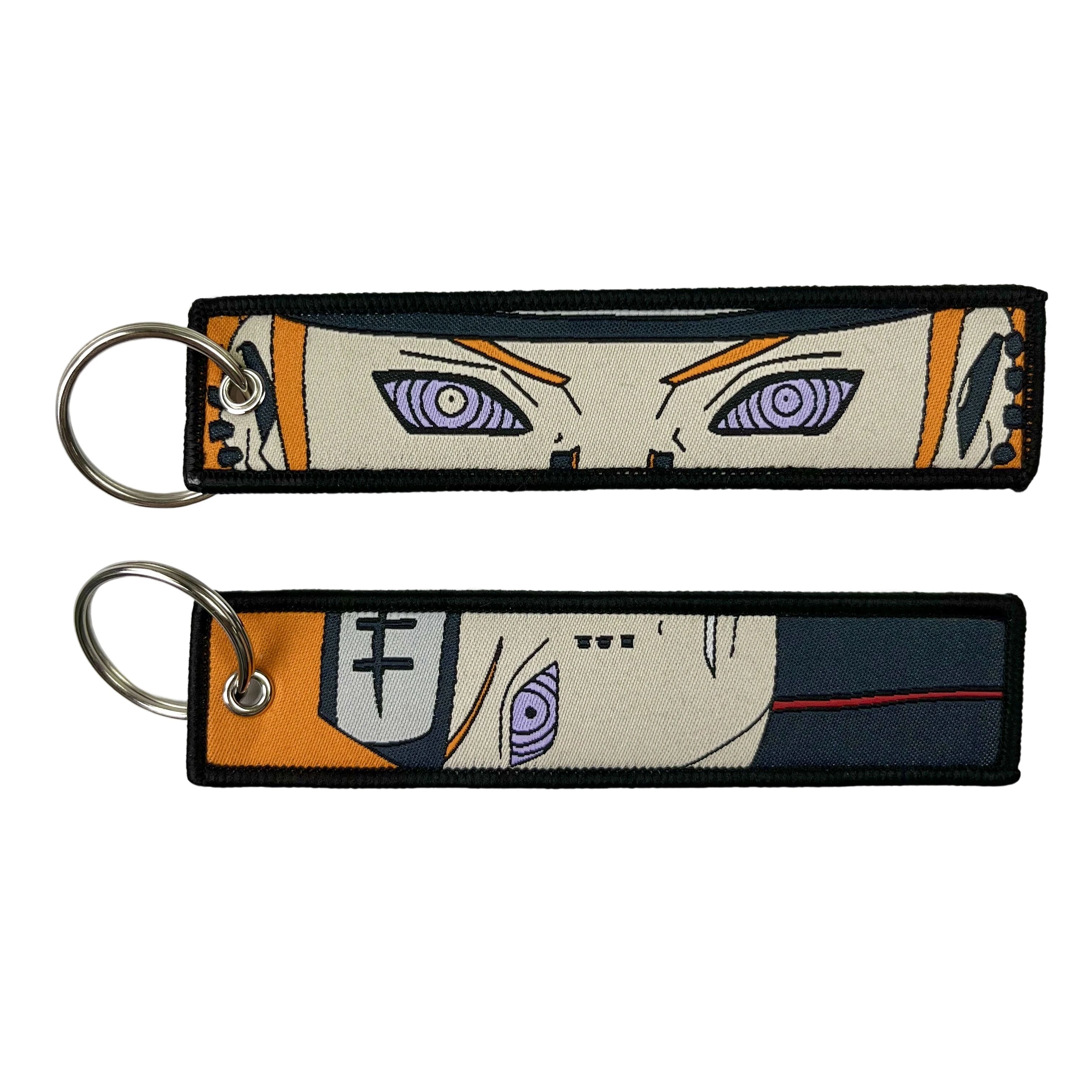 Classic Cartoon Keychain Anime Game Key Chain Accessories Keychains for Motorcycles and Cars Key Tag New Embroidery Key Fobs