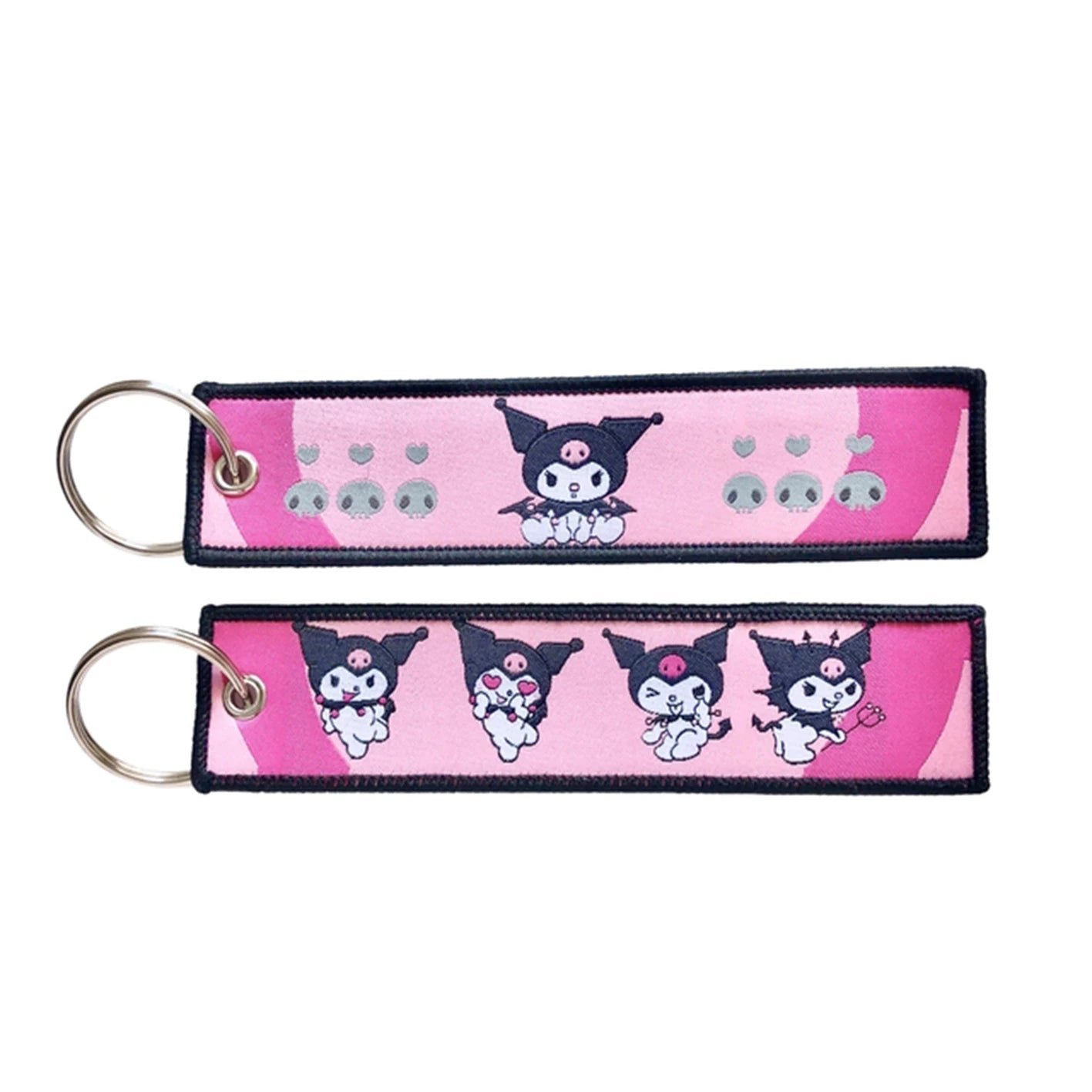 Anime Embroidery Jet Key Tag Comic Key chain Key Fobs Cartoon Keychains Accessories For Motorcycles Key ring wholesale Pendant
