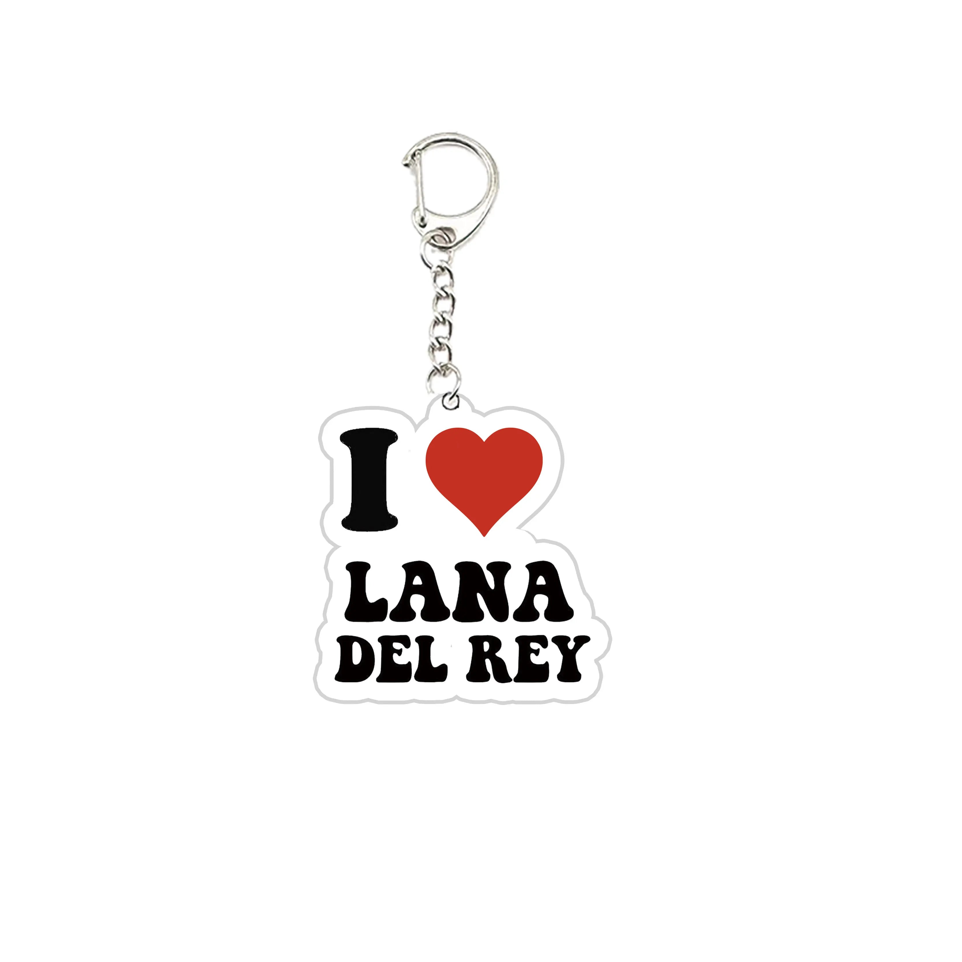 Popular Singer Key Chain Key Ring Keychain for Accessories Bag Acrylic Funny Pendant Keyring  Chains Jewelry Fans Gifts