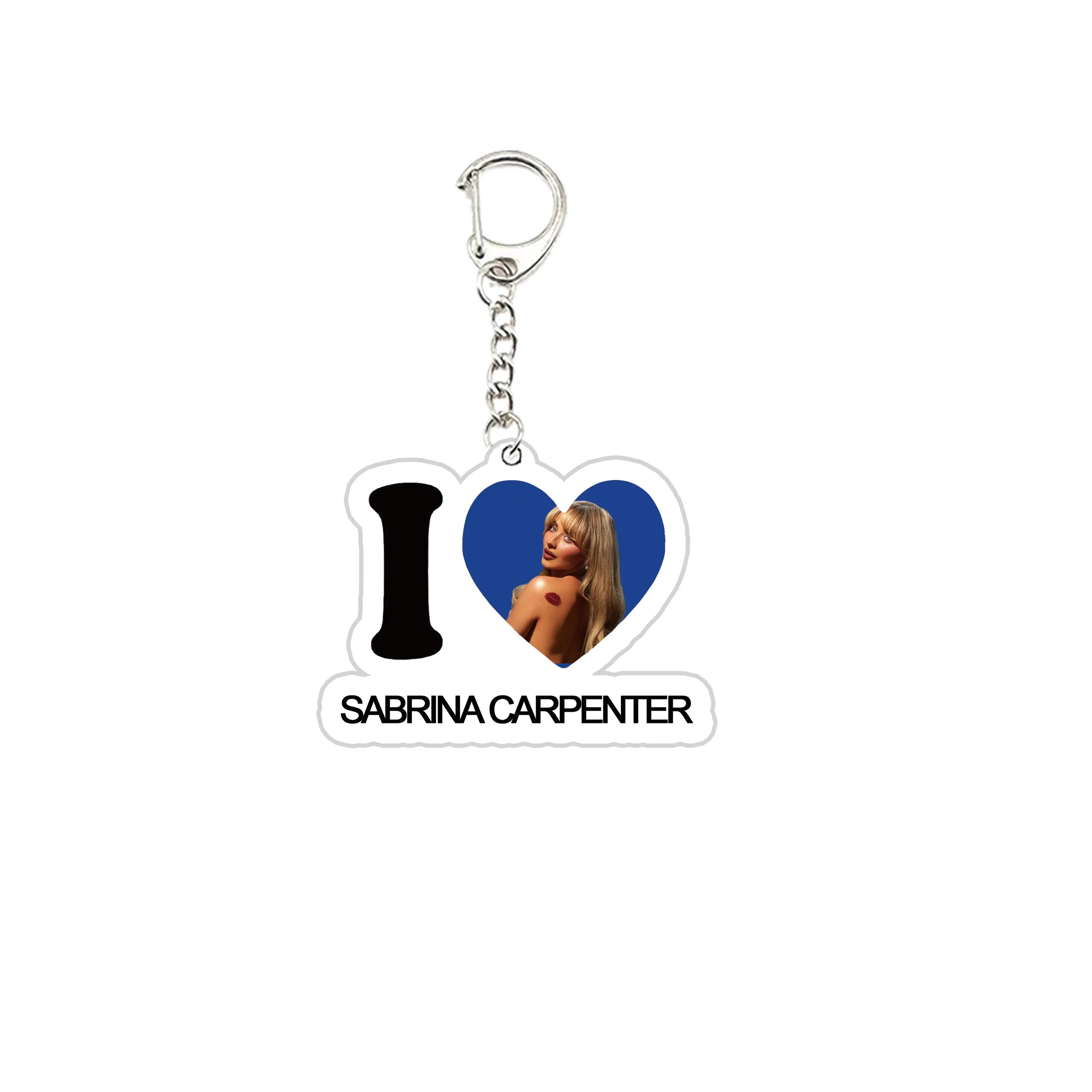 Popular Singer Key Chain Key Ring Keychain for Accessories Bag Acrylic Funny Pendant Keyring  Chains Jewelry Fans Gifts