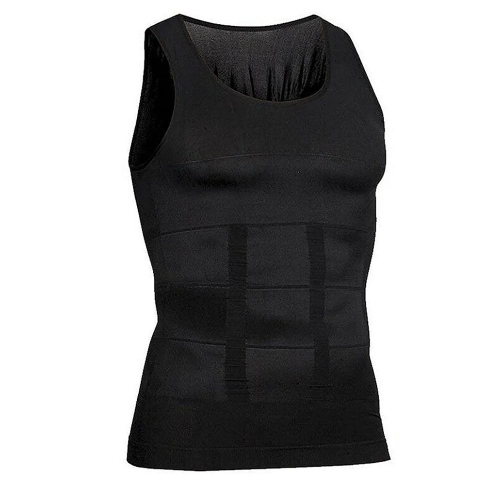 Key Kollections Men’s Compression Tank Top – Premium Slim Fit Shaping Undershirt