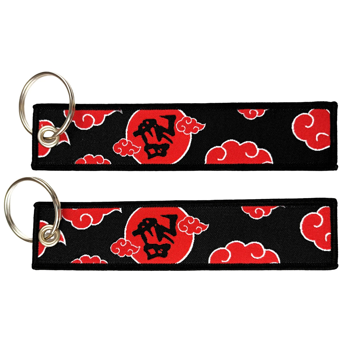 Classic Cartoon Keychain Anime Game Key Chain Accessories Keychains for Motorcycles and Cars Key Tag New Embroidery Key Fobs