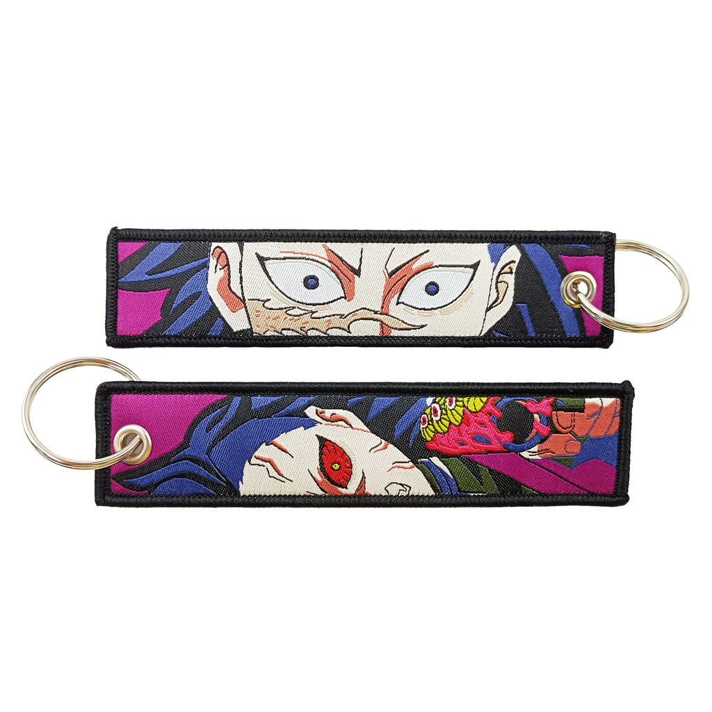 Anime embroidery Key Jet Tag Key chain Cartoon Keychains Key Ring Holder Pendant Gift Wholesale keychain accessories Key