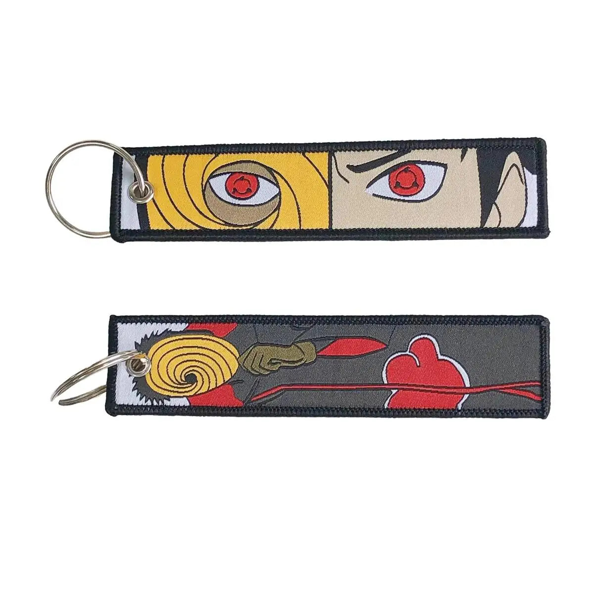 Classic Cartoon Keychain Anime Game Key Chain Accessories Keychains for Motorcycles and Cars Key Tag New Embroidery Key Fobs
