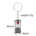 Kimetsu no Yaiba Key chain Anime Two-dimensional Peripheral Keychain Tanjiro Keychain Men Women