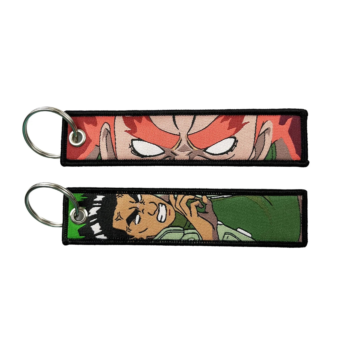 Classic Cartoon Keychain Anime Game Key Chain Accessories Keychains for Motorcycles and Cars Key Tag New Embroidery Key Fobs