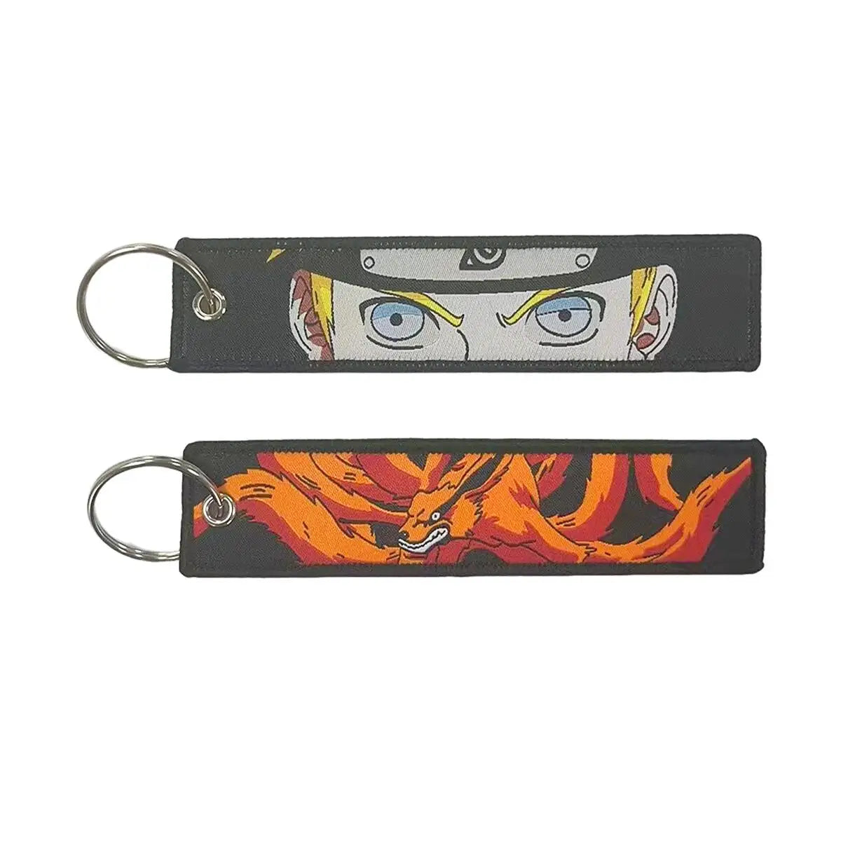 Classic Cartoon Keychain Anime Game Key Chain Accessories Keychains for Motorcycles and Cars Key Tag New Embroidery Key Fobs