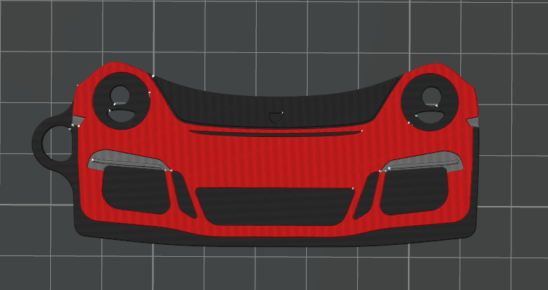 🔴 GT3 RS Front Fascia Keychain
